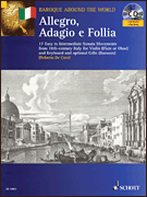 ALLEGRO ADAGIO E FOLLIA VIOLIN BK/CD cover